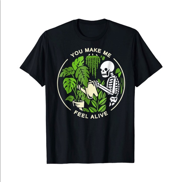 You Make Me Feel Alive Plant Tee - Picture 1 of 5